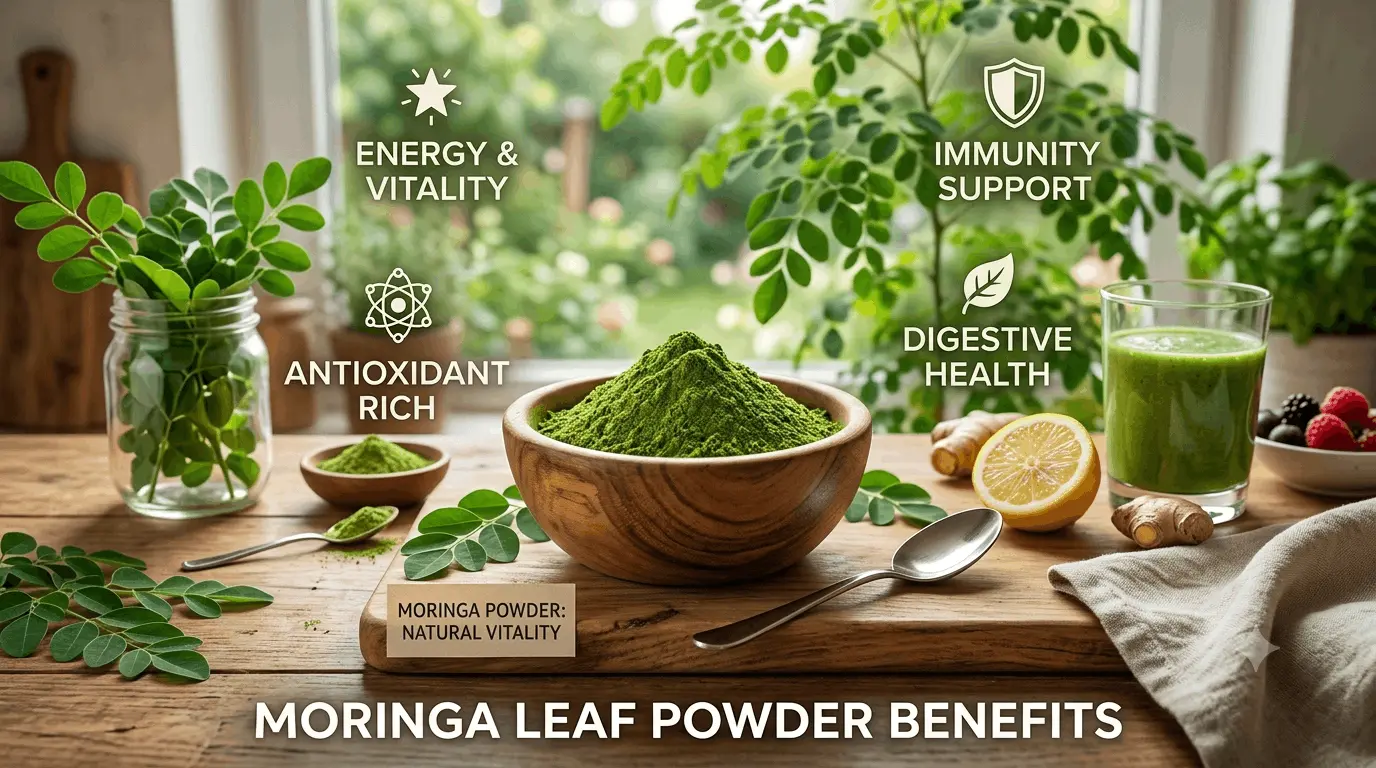Moringa Powder Benefits: Evidence-Based Health Benefits, Uses & Safety